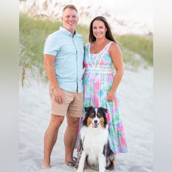 Like new! Lilly Pulitzer Pollie Midi - Picture 2 of 2